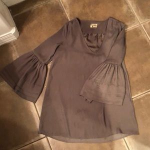 Show Me Your Mumu olive green mini dress